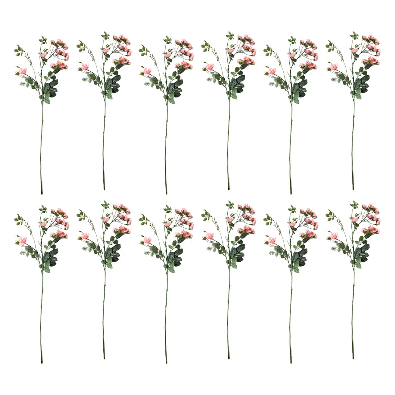 12 Pack: Pink Kate Rose Spray by Ashland®